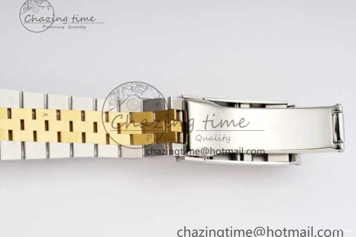 MiroTime 0311 GoodFit DateJust 36 SS YG DIWF 1:1 Best Edition 904L Steel White MOP Diamonds Dial on Jubilee Bracelet SA 2324